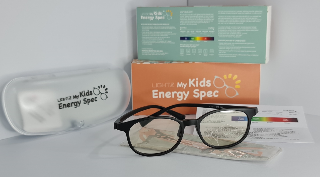 Lightz - MyKidz Energy Reading Glass - Matte Black